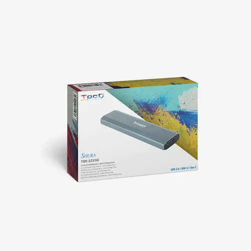 Shura Caja externa para unidad de estado sólido (SSD) Gris M.2 - Imagen 10