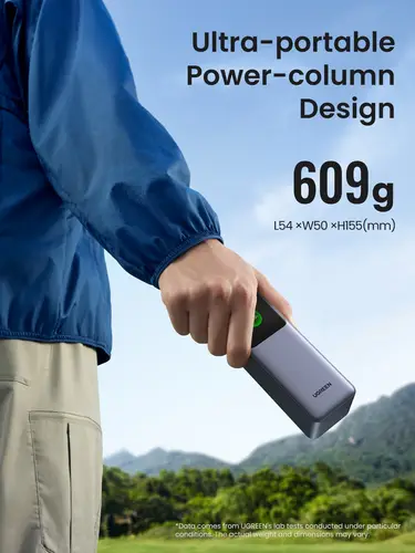 25000mAh 200W Fast Charging Powerbank Gris - Imagen 7