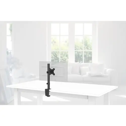 Soporte para Monitor de 13" a 32" (Compatible con los estándares VESA 75x75-100x100, Inclinación +45°/-45°, Giro 180°, hasta 10kg), Color Negro - Imagen 4
