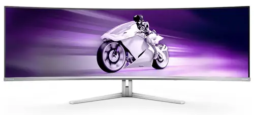 Evnia 8000 49M2C8900/00 pantalla para PC 124,2 cm (48.9") 5120 x 1440 Pixeles Dual QHD QD-OLED Blanco - Imagen 2