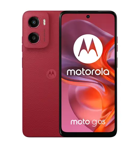 moto g05 16,9 cm (6.67") SIM doble Android 15 4G USB Tipo C 4 GB 128 GB 5200 mAh Rojo - Imagen 2