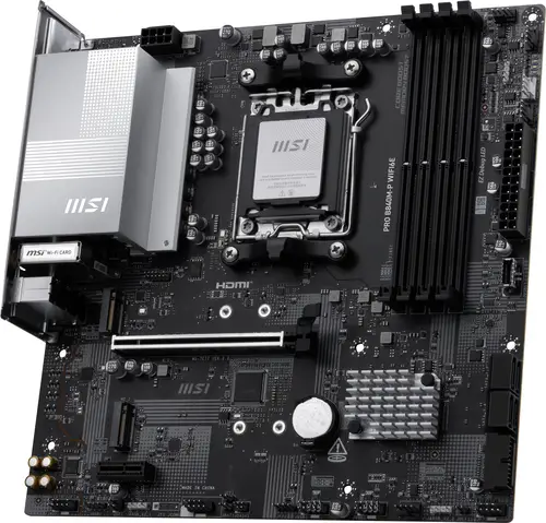 PRO B840M-P WIFI6E placa base AMD B840 Zócalo AM5 micro ATX - Imagen 3