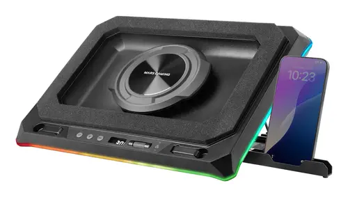 MNBC-ULTRA almohadilla fría 45,7 cm (18") 2400 RPM Negro - Imagen 9