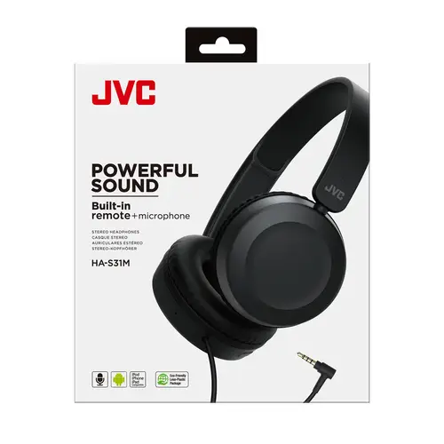 HA-S31M-B Auriculares Alámbrico Diadema Llamadas/Música Negro - Imagen 6