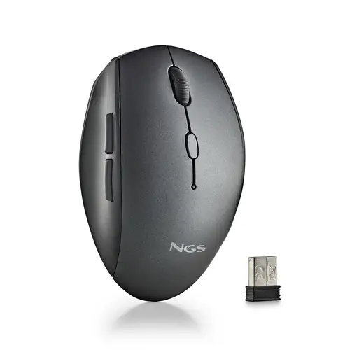 BEE ratón mano derecha Oficina RF inalámbrico Óptico 1600 DPI - Imagen 4