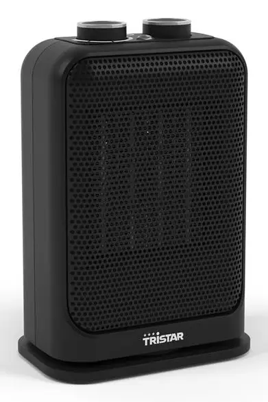 KA-5206 calefactor eléctrico Interior Negro 1500 W Ventilador el..