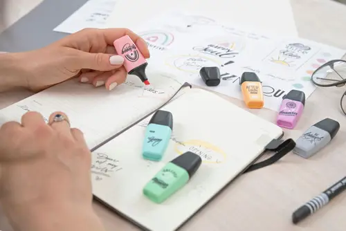 BOSS MINI Pastellove Edition 2.0 marcador 3 pieza(s) Gris, Rosa, Turquesa - Imagen 7