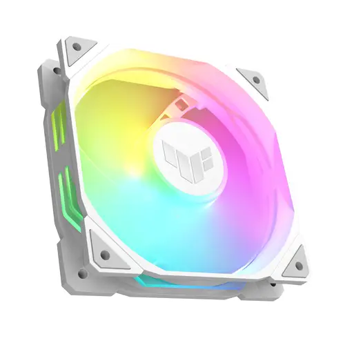 TUF GAMING TR120 ARGB 1-pack White Carcasa del ordenador Refrigerador de aire 12 cm Blanco - Imagen 1