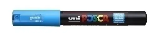 ROTULADOR UNI-BALL POSCA PC1M 0.7 AZUL CL
