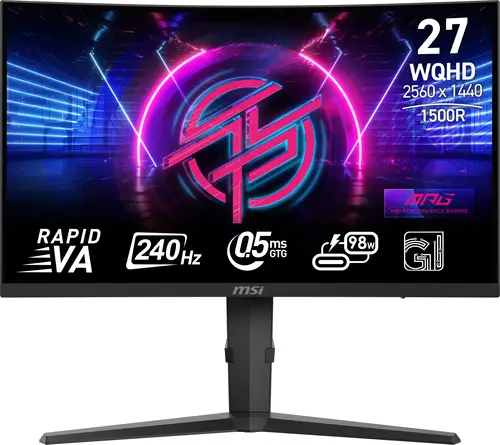 MPG 275CQRXF pantalla para PC 68,6 cm (27") 2560 x 1440 Pixeles Wide Quad HD Negro - Imagen 2