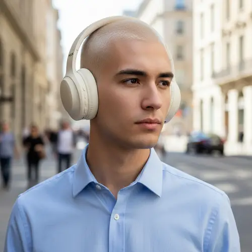 ARTICA GLACIER BEIGE Auriculares Inalámbrico y alámbrico Diadema Llamadas/Música/Deporte/Uso diario Bluetooth - Imagen 7