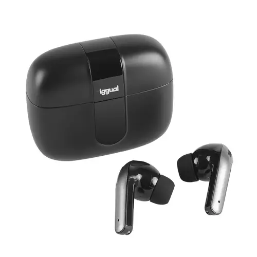 True Sound Auriculares True Wireless Stereo (TWS) Dentro de oído Llamadas/Música Bluetooth Negro - Imagen 1