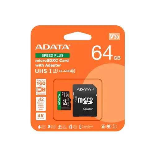 Speed Plus 64 GB MicroSDXC Clase 10 - Imagen 3