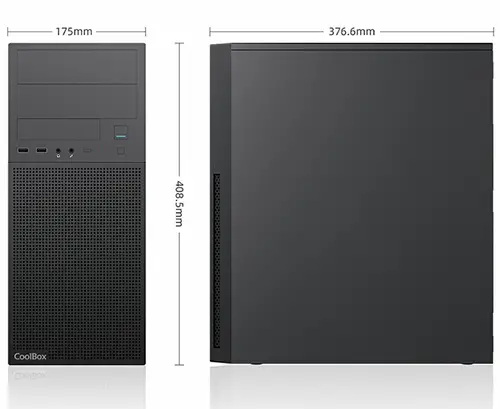 Coolbox CAJA ATX A780 USB-C 3.2 GEN1 F.500W 80+BR - Imagen 6