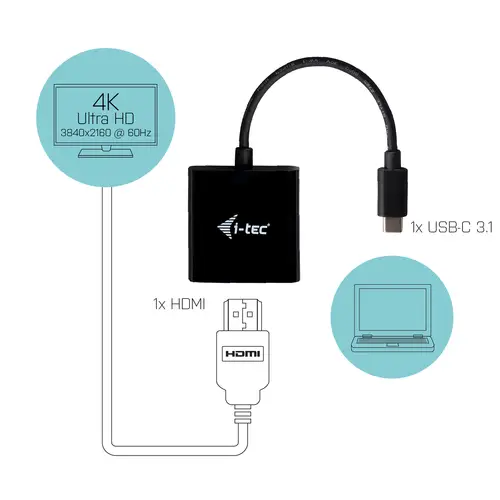 USB-C HDMI Adapter 4K/60 Hz - Imagen 3