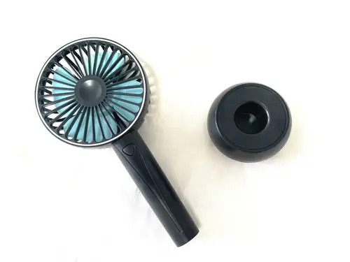 VEN-SS-21450 ventilador y nebulizador personal de mano Negro, Azul Ventilador de mano - Imagen 4