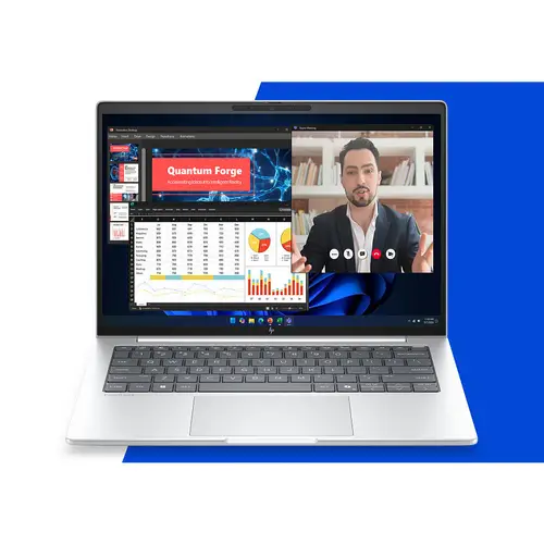 EliteBook 8 G2i 14 inch Notebook Next Gen AI PC Wolf Pro Security Edition Copilot+ PC Intel Core Ultra 7 356H Portátil 35,6 cm (14") WUXGA 32 GB LPDDR5x-SDRAM 512 GB SSD Wi-Fi 7 (802.11be) Windows 11 Pro Plata - Imagen 5