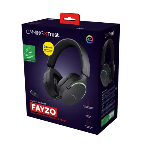 GXT 491 Fayzo Auriculares Inalámbrico y alámbrico Diadema Juego USB Tipo C Bluetooth Negro - Imagen 15