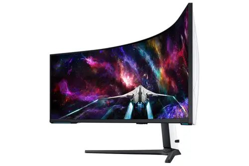 G95NC LED display 144,8 cm (57") 7680 x 2160 Pixeles Dual UHD Negro, Blanco - Imagen 4
