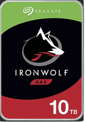 IronWolf ST10000VN000 disco duro interno 10 TB 7200 RPM 256 MB 3.5" Serial ATA III - Imagen 1