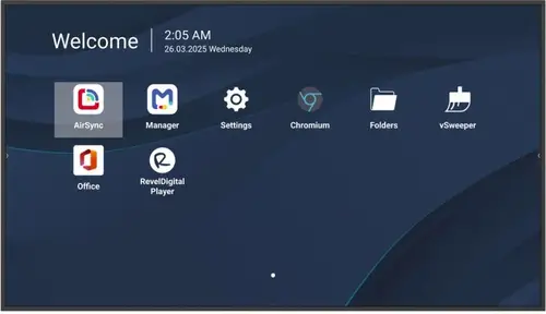 CDE5514-2C pantalla de señalización Pantalla plana para señalización digital 139,7 cm (55") LCD Wifi 500 cd / m² 4K Ultra HD Negro Procesador incorporado Android 14 24/7 - Imagen 1