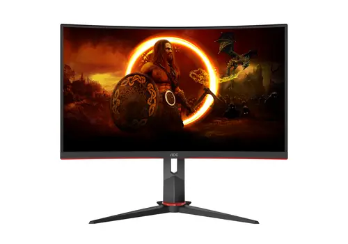 G2 C27G2Z3/BK pantalla para PC 68,6 cm (27") 1920 x 1080 Pixeles Full HD LED Negro, Rojo - Imagen 2