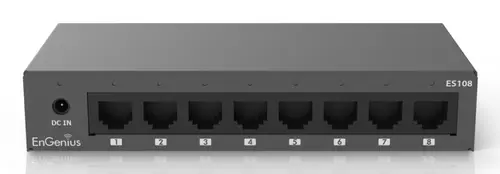 ES108 switch No administrado Gigabit Ethernet (10/100/1000) Negro - Imagen 3