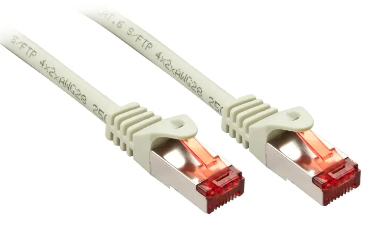 Cat.6 S/FTP 0.5m cable de red Gris 0,5 m Cat6 S/FTP (S-STP)