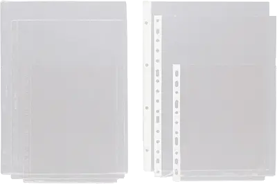 GRP P.100 FUNDAS 11H 4º A4 PVC 5520000