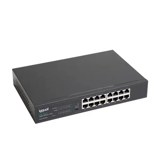 GES16000 No administrado Gigabit Ethernet (10/100/1000) Azul - Imagen 1