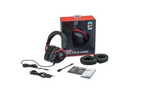 ROG Delta S Core Auriculares Alámbrico Diadema Juego Negro - Imagen 1