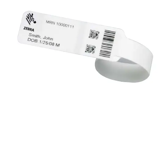 10031289K muñequera Blanco Pulsera de hospital