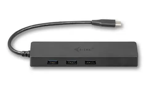 Advance USB-C Slim Passive HUB 3 Port + Gigabit Ethernet Adapter - Imagen 2