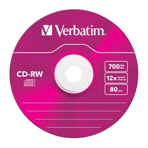 CD-RW Colour 12x 700 MB 5 pieza(s) - Imagen 4