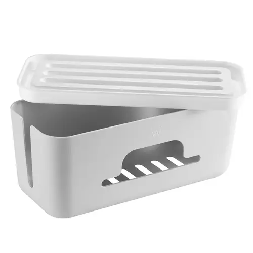 EW1569 organizador de cables Universal Caja de cables Blanco 1 pieza(s) - Imagen 2