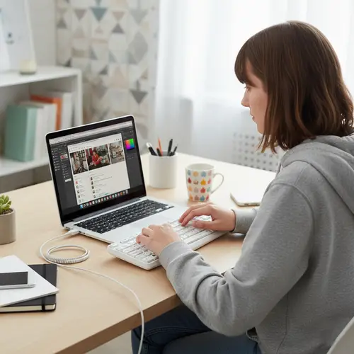 HERITAGE teclado Universal USB QWERTY Español Blanco - Imagen 8