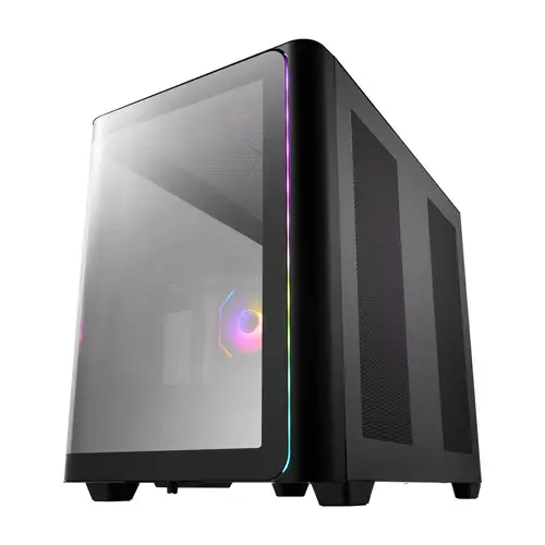 M580-BA Carcasa Midi Tower mITX, mATX Negro ARGB - Imagen 2