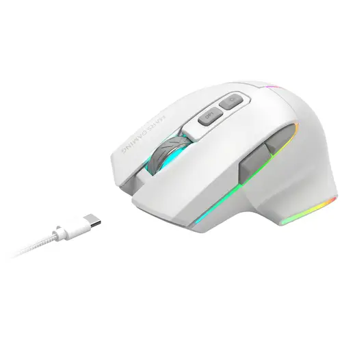 MMWVECTORW ratón Juego mano derecha RF Wireless + Bluetooth + USB Type-A Óptico 12000 DPI - Imagen 2
