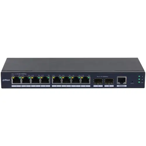 SG4010-2F Gestionado L2 Gigabit Ethernet (10/100/1000) Negro - Imagen 2