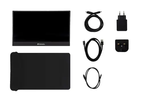 49590 pantalla para PC 35,6 cm (14") 1920 x 1080 Pixeles Full HD LCD Negro - Imagen 3