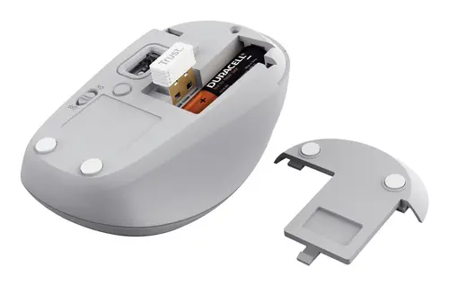 Yvi+ ratón Universal Ambidextro RF Wireless + Bluetooth Óptico 1600 DPI - Imagen 4