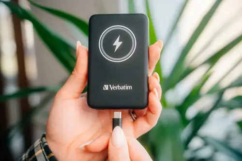 Charge 'n' Go Polímero de litio 5000 mAh Cargador inalámbrico Negro - Imagen 6
