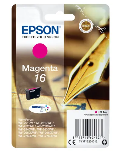 Pen and crossword Cartucho 16 magenta - Imagen 1