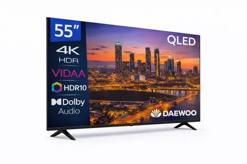DAEWOO 55VB56QV / TELEVISOR SMART TV 55 QLED UHD 4K HDR VIDAA