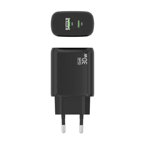 A110-0923 Cámara digital, MP3, MP4, Teléfono móvil, Navegante, Portátil, Consola de juegos portátil, Smartphone, Tableta, Universal Negro Corriente alterna Carga rápida Interior - Imagen 4