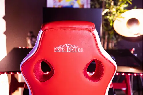 My Hero Academia KX MHA JUNIOR GAMING CHAIR Silla para videojuegos universal Asiento acolchado Rojo, Blanco - Imagen 4
