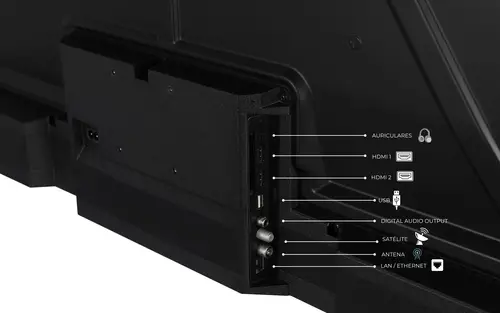 65DM55QV Televisor 165,1 cm (65") 4K Ultra HD Wifi Negro - Imagen 4