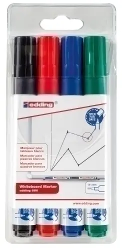 ROTUL.PIZAR.EDDING 660 BOLSA de 4