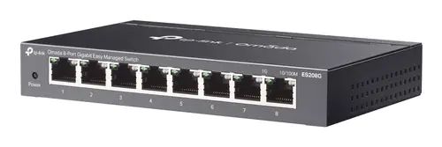 Omada ES208G switch Gestionado L2 Gigabit Ethernet (10/100/1000) Negro - Imagen 3