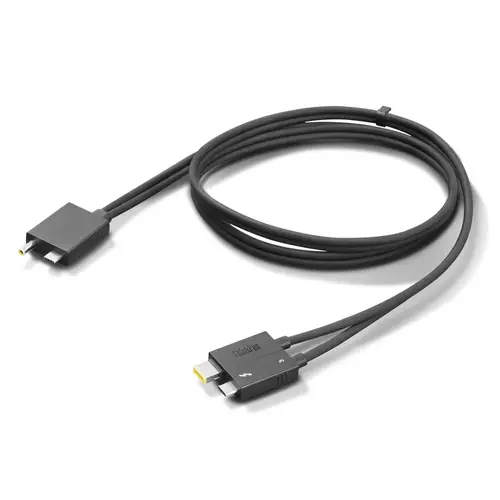 4X91K16970 cable Thunderbolt 0,7 m 40 Gbit/s Negro - Imagen 1